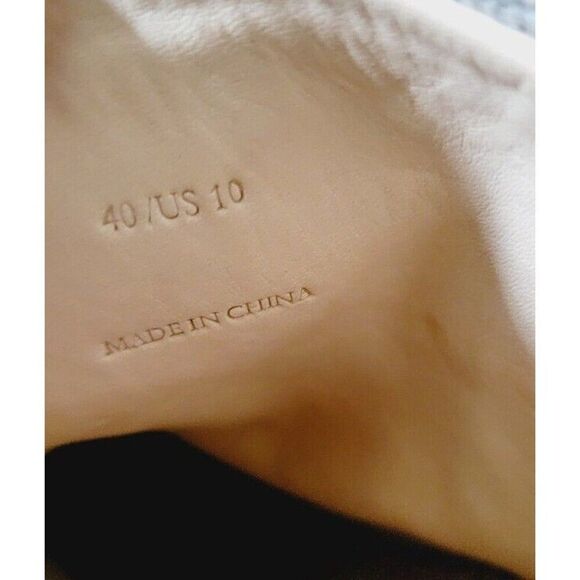 Rag & Bone Newbury Classic Green Canvas Size 10 Back Zip Ankle Boots Bootie - Picture 8 of 10